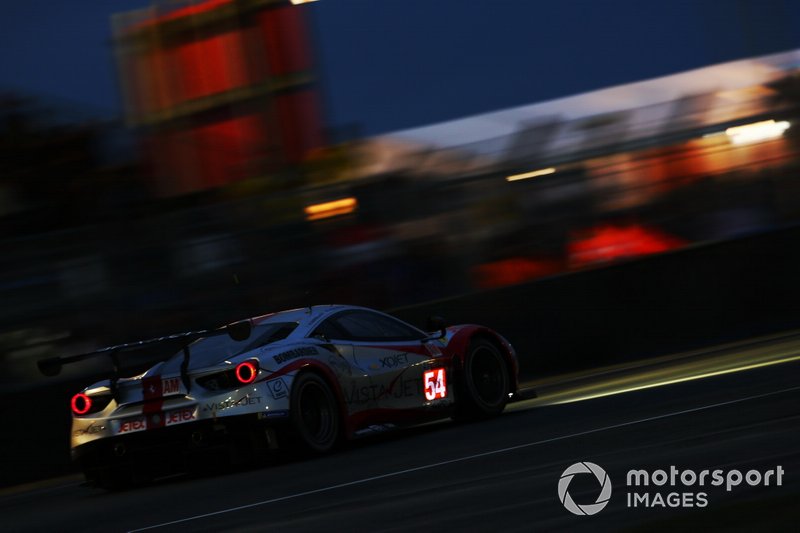 #54 Spirit of Race Ferrari 488 GTE: Thomas Flohr, Francesco Castellacci, Giancarlo Fisichella