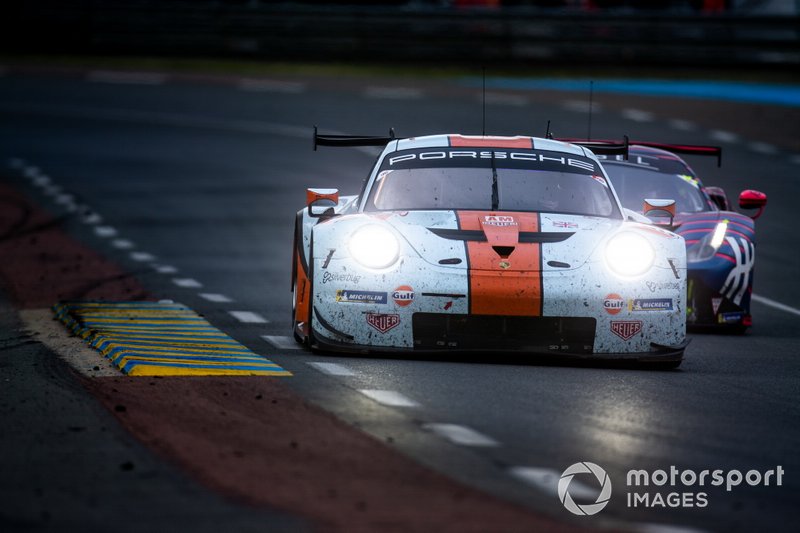 #86 Gulf Racing, Porsche 911 RSR: Michael Wainwright, Ben Barker, Thomas Preining