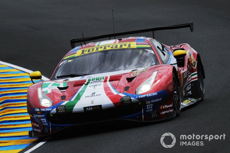 #71 AF Corse Ferrari 488 GTE EVO: Davide Rigon, Sam Bird, Miguel Molina