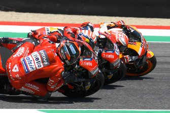 Danilo Petrucci, Ducati Team, Andrea Dovizioso, Ducati Team, Marc Marquez, Repsol Honda Team