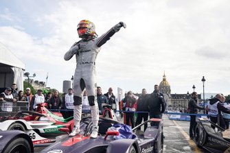 Race winnaar Robin Frijns, Envision Virgin Racing, Audi e-tron FE05