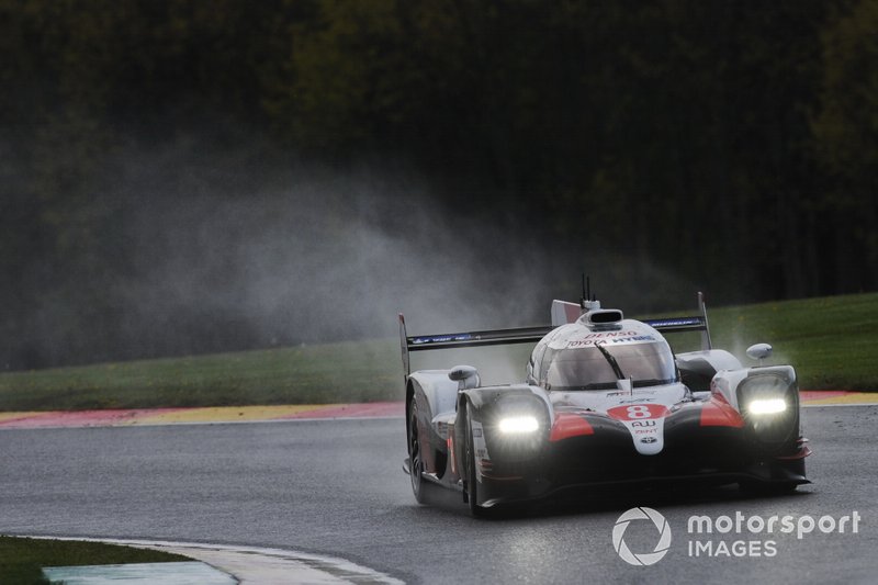 #8 Toyota Gazoo Racing Toyota TS050: Sébastien Buemi, Kazuki Nakajima, Fernando Alonso