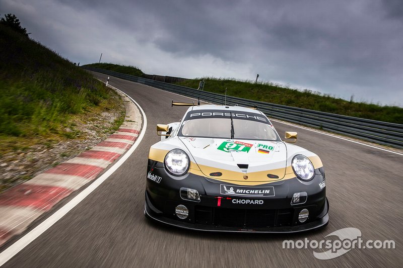#91 Porsche GT Team Porsche 911 RSR: Richard Lietz, Gianmaria Bruni, Frédéric Makowiecki