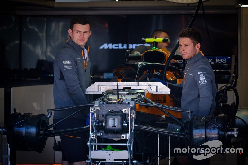 McLaren MCL34 front detail