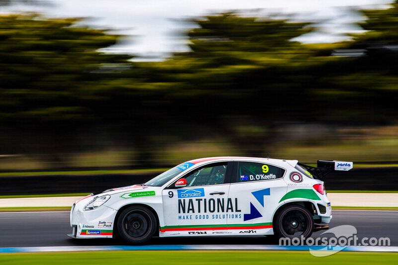 Dylan OKeeffe, Ashley Seward Motorsport Alfa Romeo Giulietta