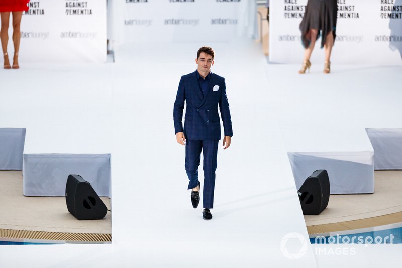 Charles Leclerc, Ferrari, Amber Lounge moda şovu