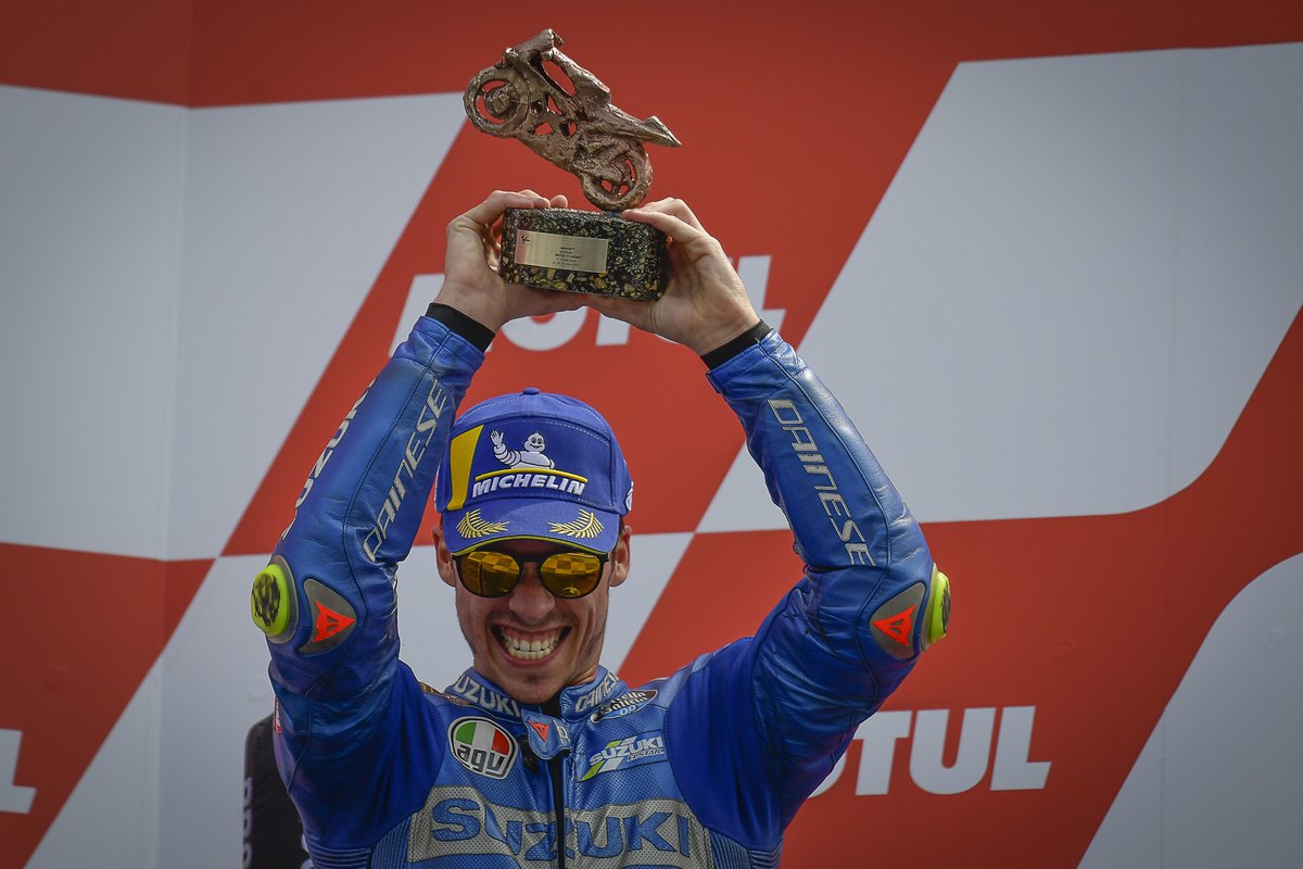 Third place Joan Mir, Team Suzuki MotoGP