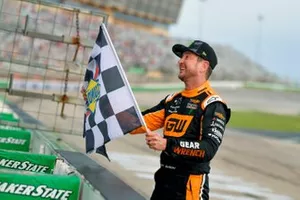 Race winner Kurt Busch, Chip Ganassi Racing, Chevrolet Camaro