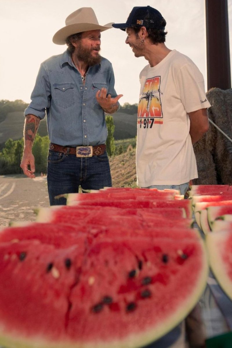 Valentino Rossi e Lorenzo Jovanotti