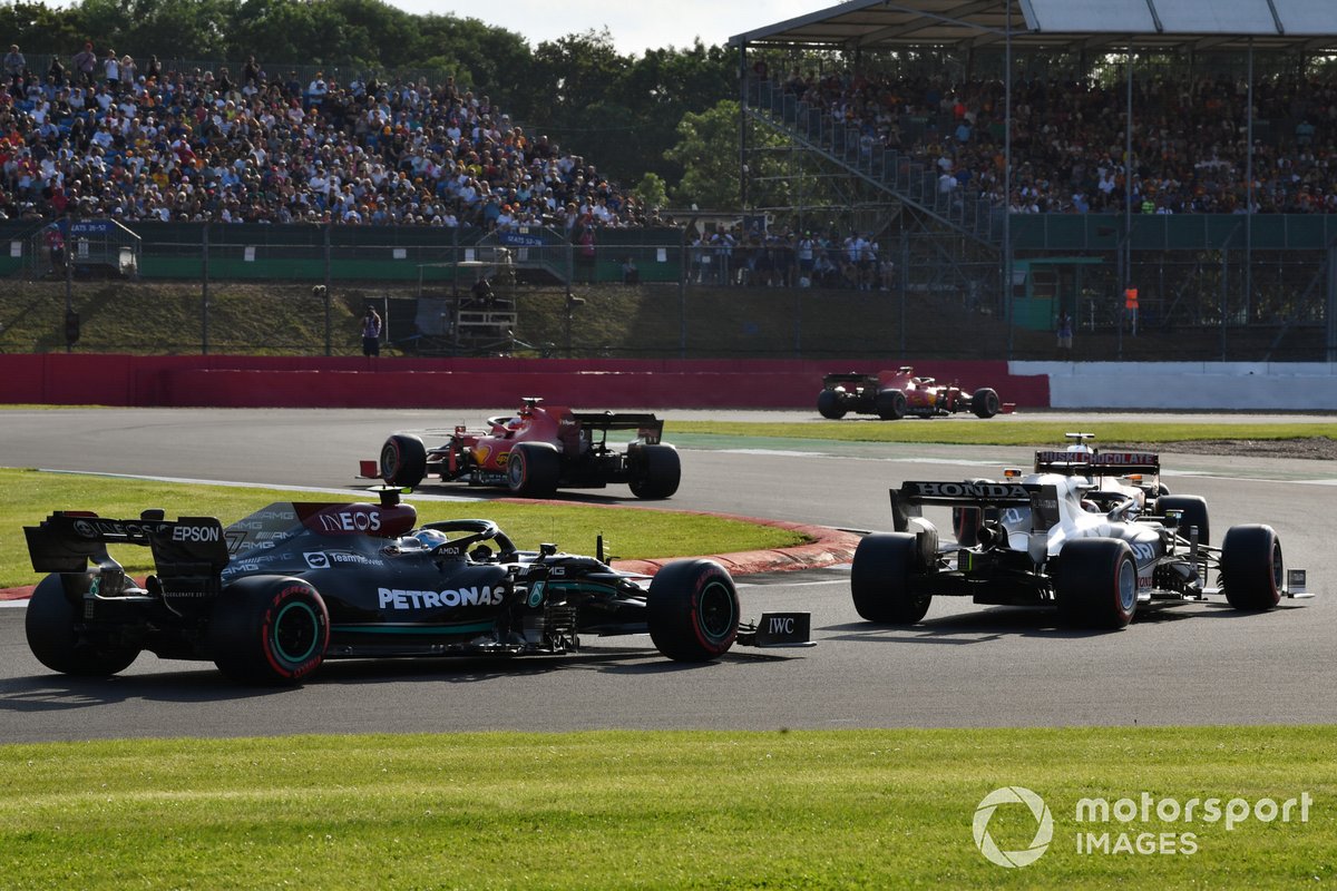 Charles Leclerc, Ferrari SF21, Daniel Ricciardo, McLaren MCL35M, Yuki Tsunoda, AlphaTauri AT02, Valtteri Bottas, Mercedes W12