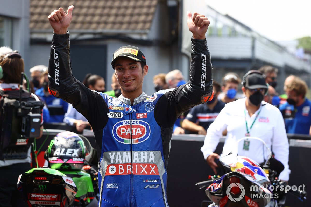 Il vincitore della gara Toprak Razgatlioglu, PATA Yamaha WorldSBK Team