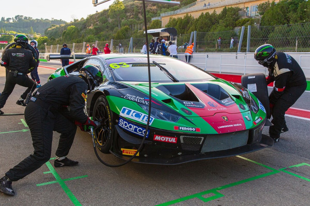 #63 Imperiale Racing, Lamborghini Huracan GT3 Evo: Andrea Amici, Alberto Di Folco, Stuart Middleton
