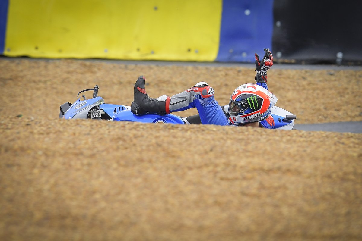 Alex Rins, Team Suzuki MotoGP crashes