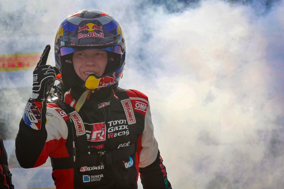 Ganador Kalle Rovanperä, Jonne Halttunen, Toyota Gazoo Racing WRT Toyota Yaris WRC
