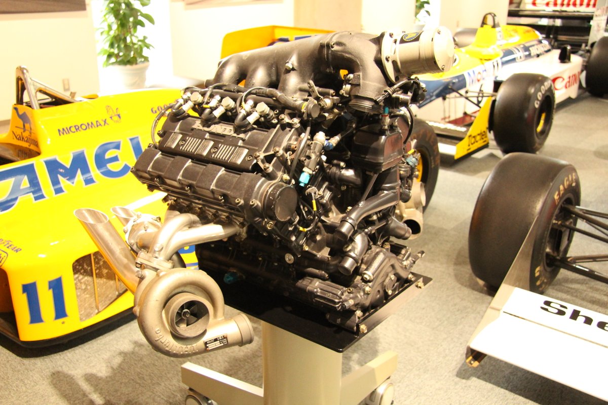 1988 Honda V6 Turbo Formula 1 Engine Type RA168E for McLaren