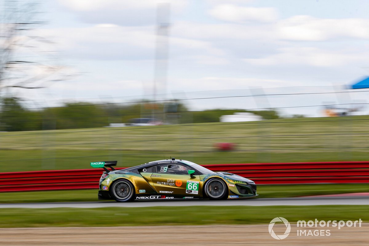 #66: Gradient Racing Acura NSX GT3, GTD: Till Bechtolsheimer, Marc Miller