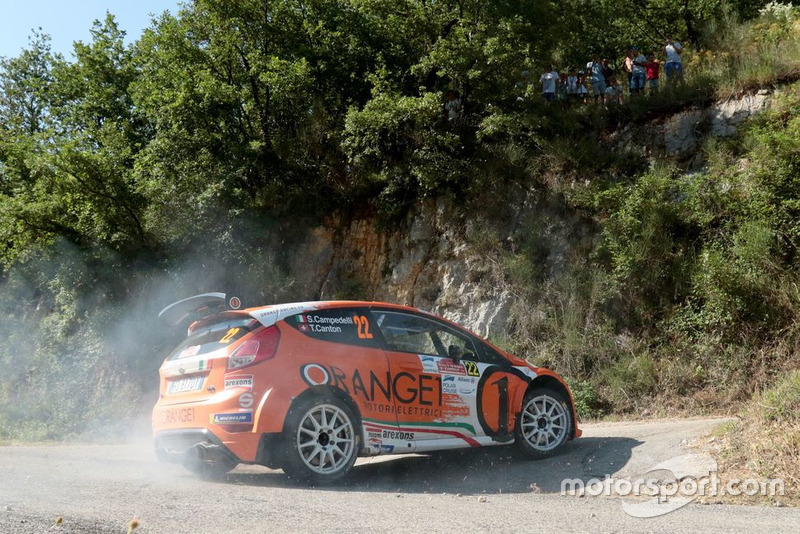 Simone Campedelli, Tania Canton, Ford Fiesta R5, Orange1 Racing