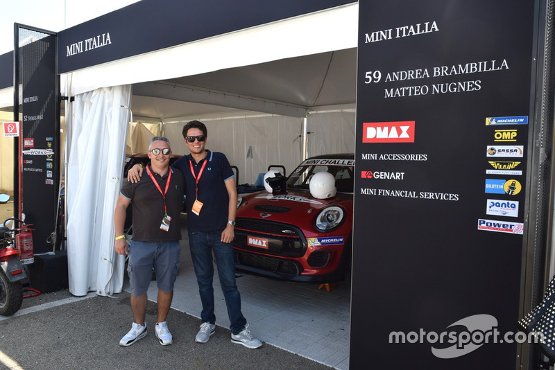 Matteo Nugnes e Andrea Brambilla, Mini John Cooper Works Lite, Mini Italia