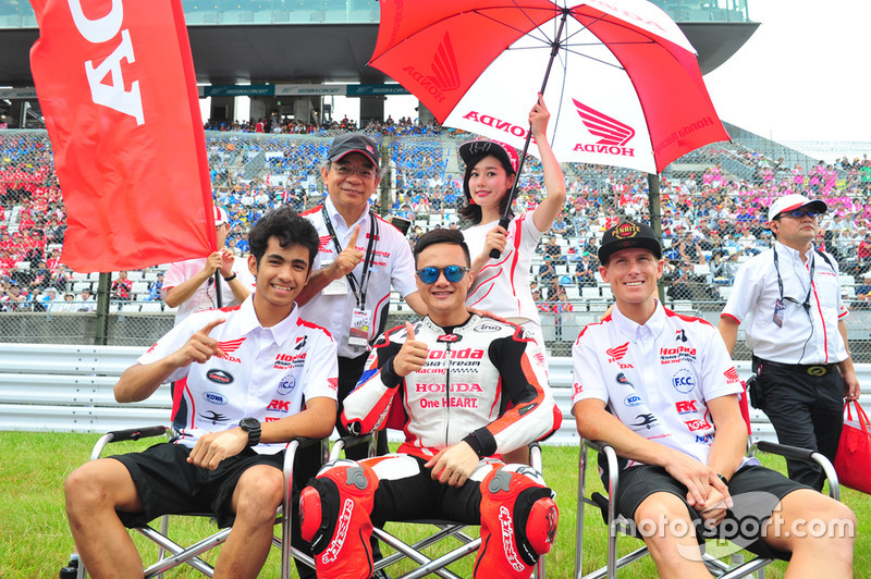 #22 Honda Asia-Dream Racing: Andi Gilang, Zaqhwan Zaidi, Troy Herfoss