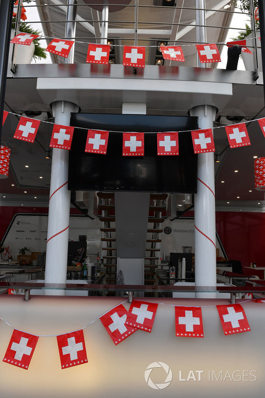 Sauber celebrate Swiss National Day