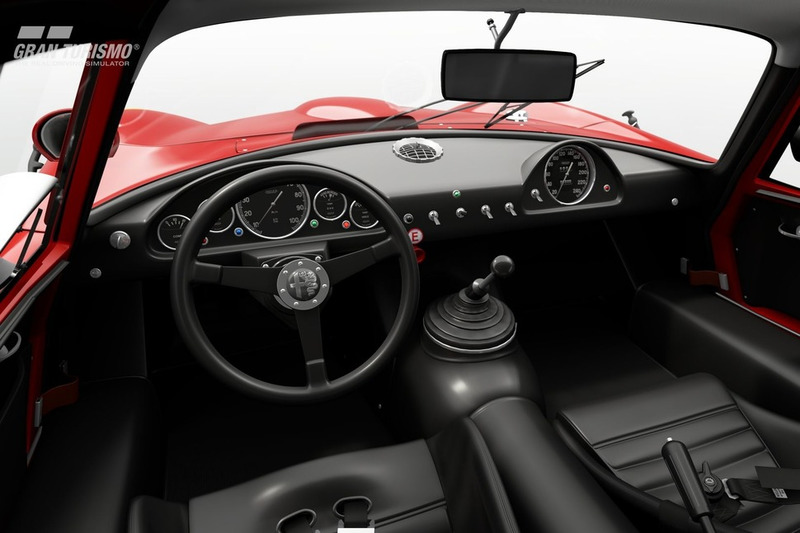Alfa Romeo GIULIA TZ2 carrozzata da ZAGATO CN.AR750106 '65