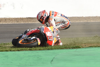 Sturz: Marc Marquez, Repsol Honda Team
