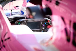 Le volant de la Force India VJM11 
