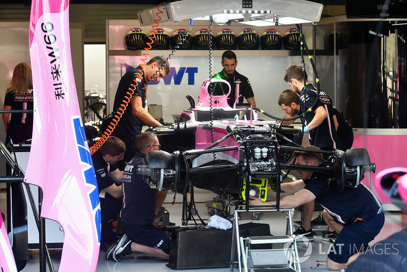 F1-es technikai képgaléria - Belga Nagydíj - csütörtök - F1 2018