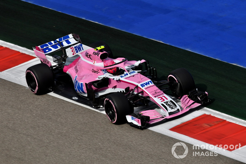 6: Эстебан Окон, Racing Point Force India VJM11, 1'33.413