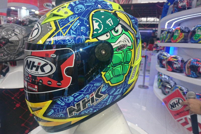 Helm Replika Karel Abraham NHK Terminator TT