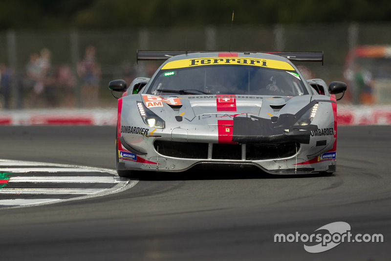 #54 Spirit of Race Ferrari 488 GTE: Thomas Flohr, Francesco Castellacci, Giancarlo Fisichella