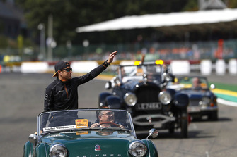 Stoffel Vandoorne, McLaren, in the drivers parade
