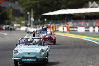 Carlos Sainz Jr., Renault Sport F1 Team, on the drivers' parade