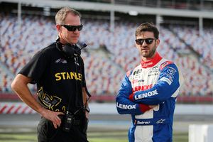 Daniel Suarez, Joe Gibbs Racing, Toyota Camry Lenox Scott Graves