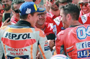 Marc Marquez, Repsol Honda Team, Andrea Dovizioso, Ducati Team