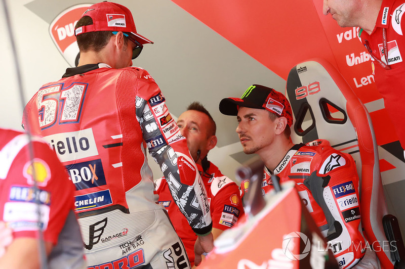 Michele Pirro, Ducati team, Jorge Lorenzo, Ducati Team