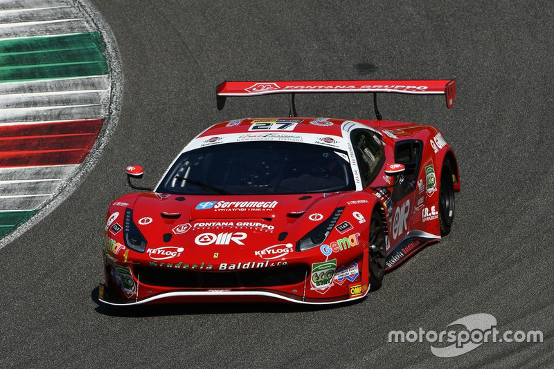 #27 Ferrari 488-GT3, Scuderia Baldini 27: Fisichella-Gai