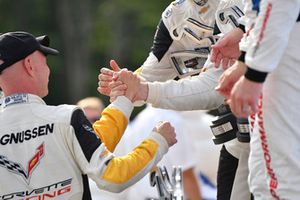 #67 Chip Ganassi Racing Ford GT, GTLM - Ryan Briscoe, Richard Westbrook, #3 Corvette Racing Chevrolet Corvette C7.R, GTLM - Antonio Garcia, Jan Magnussen