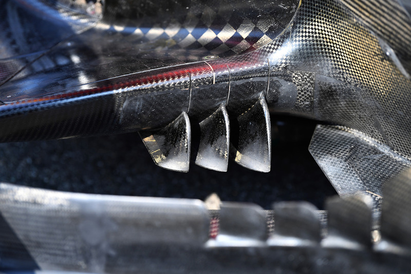 Ferrari SF71H detalle aerodinámico