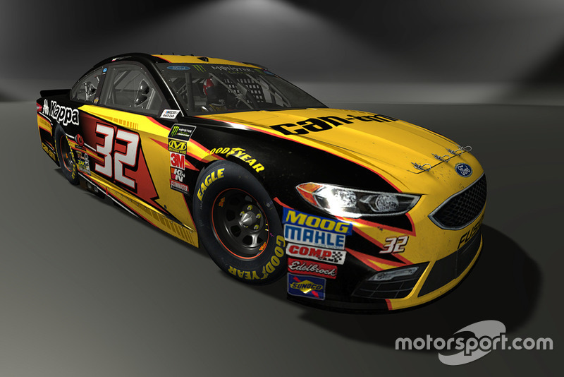 Matt DiBenedetto, Go FAS Racing, Ford Fusion - NASCAR Heat 3 skin