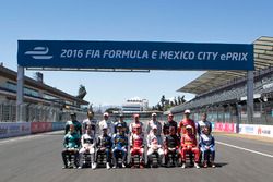 Foto di gruppo dei piloti