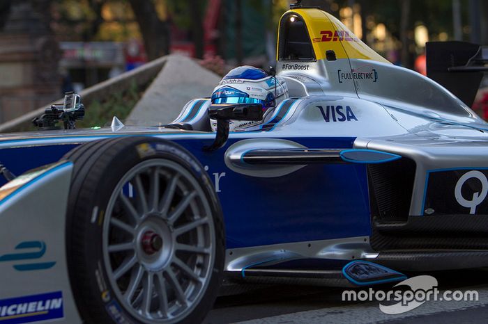 Salvador Durán, Team Aguri en el Ángel de la Independencia en la Ciudad de México