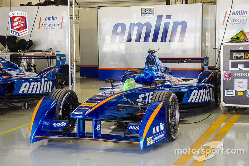 Das Auto von Simona de Silvestro, Amlin Andretti Formula E