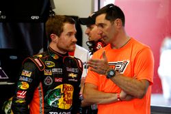 Brian Vickers, Stewart-Haas Racing Chevrolet with Max Papis