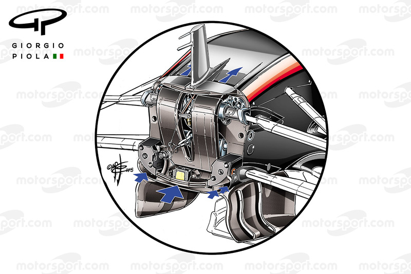 McLaren S duct