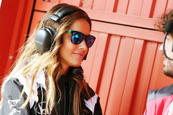 Lara Alvarez, vriendin van Fernando Alonso, McLaren