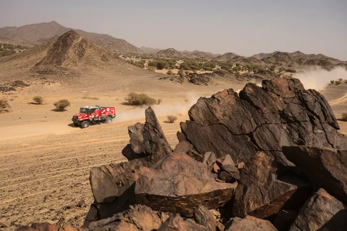#602 Loprais Team De Rooy Fpt Iveco: Ales Loprais, David Kripal, Jiri Stross