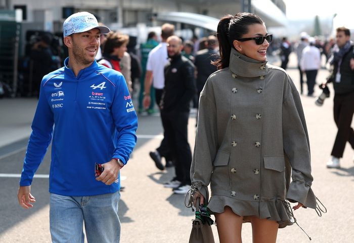 Pierre Gasly, Alpine, Francisca Cerqueria Gomes