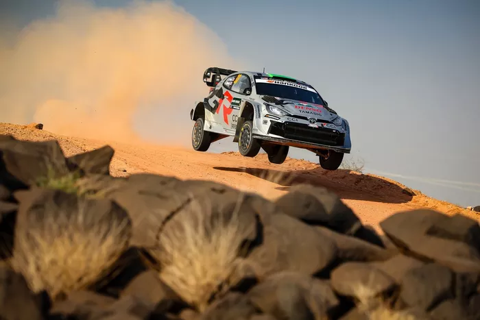 Elfyn Evans, Scott Martin, Toyota Gazoo Racing WRT Toyota GR Yaris Rally1