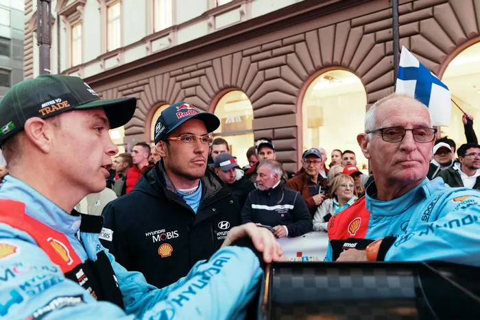 Hayden Paddon, John Kennard, Thierry Neuville, Hyundai World Rally Team Hyundai i20 N Rally1